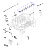 HP parts picture diagram for RB2-1737-000CN