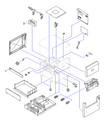 HP parts picture diagram for RB2-3666-000CN