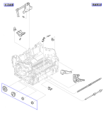 HP parts picture diagram for RB2-3947-000CN