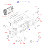 HP parts picture diagram for RB2-7447-000CN