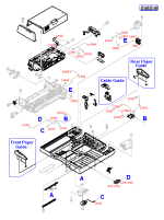 HP parts picture diagram for RB2-7939-000CN