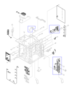 HP parts picture diagram for RB2-8147-000CN
