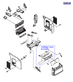 HP parts picture diagram for RB3-1147-000CN