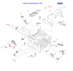 HP parts picture diagram for RC1-4066-020CN