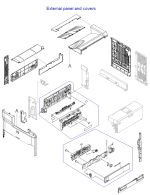 HP parts picture diagram for RC1-8137-000CN