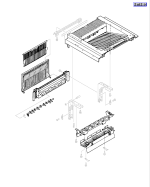 HP parts picture diagram for RF1-0977-040CN