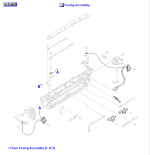 HP parts picture diagram for RF1-2405-000CN