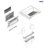 HP parts picture diagram for RF1-2580-000CN
