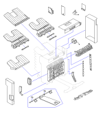 HP parts picture diagram for RF1-4003-000CN