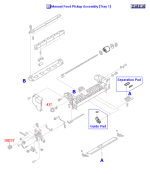 HP parts picture diagram for RF5-3489-000CN