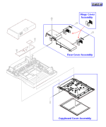 HP parts picture diagram for RF5-3695-030CN