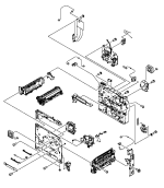 HP parts picture diagram for RG1-4214-000CN