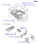 HP parts picture diagram for RG5-0040-060CN