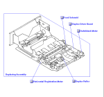 HP parts picture diagram for RG5-0052-060CN