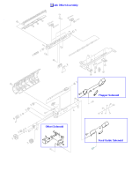HP parts picture diagram for RG5-0063-000CN