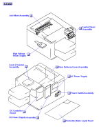 HP parts picture diagram for RG5-0095-120CN