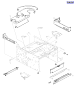 HP parts picture diagram for RG5-0520-000CN