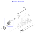 HP parts picture diagram for RG5-1694-000CN