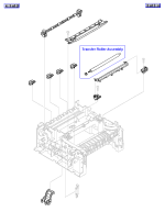 HP parts picture diagram for RG5-1706-000CN