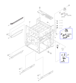 HP parts picture diagram for RG5-1928-000CN