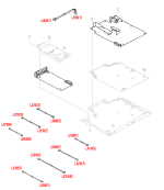 HP parts picture diagram for RG5-2036-000CN