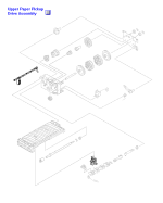 HP parts picture diagram for RG5-2684-000CN