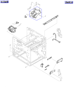 HP parts picture diagram for RG5-4364-000CN
