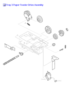 HP parts picture diagram for RG5-4391-080CN