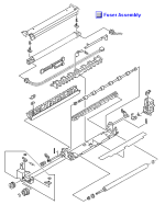 HP parts picture diagram for RG5-5453-090CN