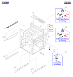 HP parts picture diagram for RG5-5699-040CN