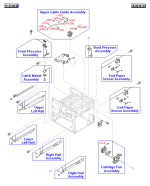 HP parts picture diagram for RG5-5704-040CN