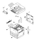 HP parts picture diagram for RG5-5706-000CN