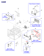HP parts picture diagram for RG5-5719-000CN