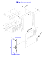HP parts picture diagram for RG5-5740-000CN