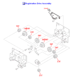 HP parts picture diagram for RG5-6015-030CN