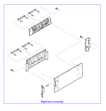 HP parts picture diagram for RG5-6108-030CN