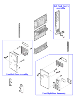 HP parts picture diagram for RG5-6113-030CN