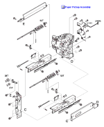 HP parts picture diagram for RG5-6196-100CN