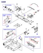 HP parts picture diagram for RG5-6257-000CN