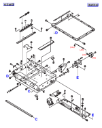HP parts picture diagram for RG5-6266-030CN