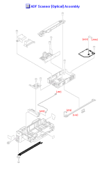 HP parts picture diagram for RG5-6320-000CN