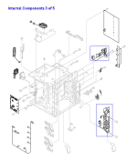 HP parts picture diagram for RG5-6449-040CN