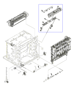 HP parts picture diagram for RG5-6688-080CN