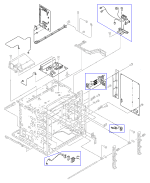 HP parts picture diagram for RG5-6728-040CN