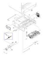 HP parts picture diagram for RG5-6761-040CN