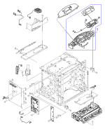 HP parts picture diagram for RG5-6829-020CN