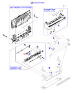 HP parts picture diagram for RG5-6930-000CN