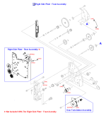 HP parts picture diagram for RG5-6932-070CN