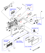 HP parts picture diagram for RG5-6938-030CN