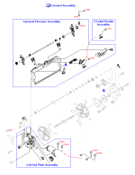 HP parts picture diagram for RG5-6943-020CN